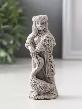 Фигурка славянская богиня «Лада», 10.543.5 см, серая