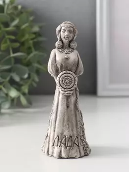 Фигурка славянская богиня «Лада» 124.55 см, серая