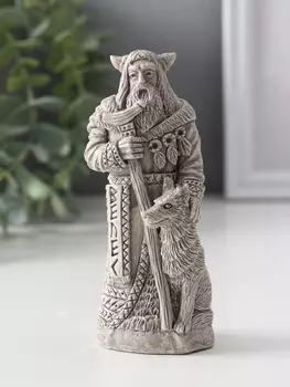 Фигурка славянский бог «Велес», 1154 см, серая