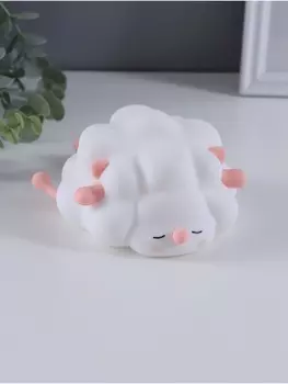 Фигурка светящаяся RISALUX «Барашек», 2 Вт, LED-ночник антистресс, RGB, USB, 13.816.58 см