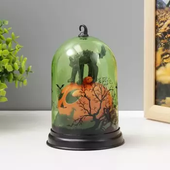 Фигурка светящаяся RISALUX «Кот Бегемот», LED-ночник, от батареек 3ААА, 9912.5 см