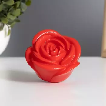Фигурка светящаяся RISALUX «Роза», LED-ночник, 2 Вт, LR44, красный, 6.66.64см