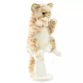 Фигурка животного «Рыжий кот», игрушка на руку», 30 см
