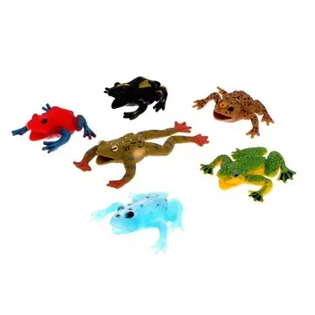 Фигурка животного-тянучка «Лягушка», МИКС