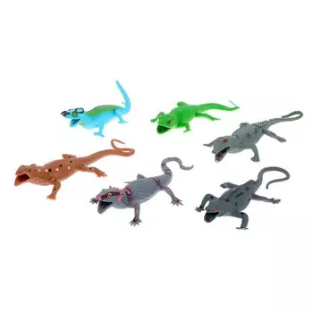 Фигурка животного-тянучка «Ящер», МИКС