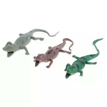 Фигурка животного тянущаяся «Крокодил», МИКС