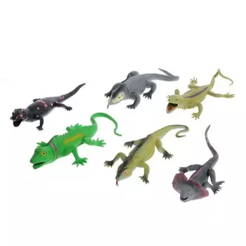 Фигурка животного тянущаяся «Ящерица», МИКС