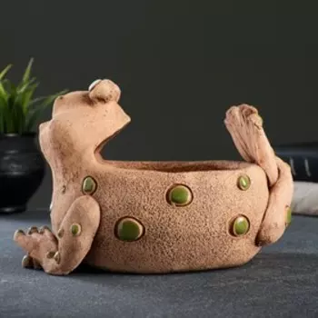 Фигурное кашпо "Царевна лягушка" 1,5л 16х21х13см