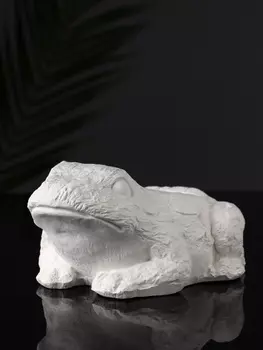 Фигурное кашпо для цветов «Лягушка», гипс, 14129 см