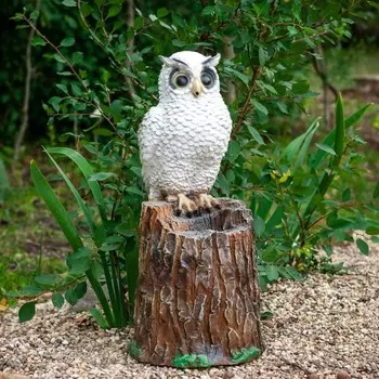 Фигурное кашпо "Филин " большой30х35х60см