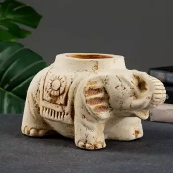 Фигурное кашпо "Слоник" 3л / 32х17х16см