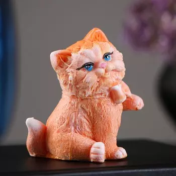 Фигурное мыло "Котёнок с бантиком" 150 гр