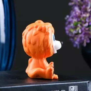 Фигурное мыло "Львенок" оранжевый, 120гр