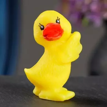 Фигурное мыло "Утенок хлопает" желтый,