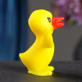 Фигурное мыло "Утенок встречает" желтый,