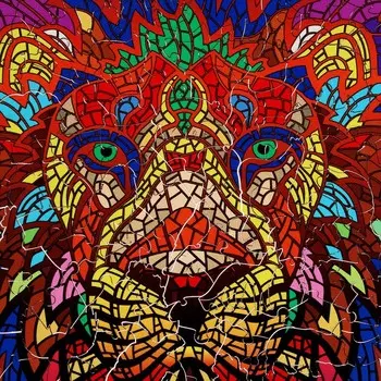 Фигурный пазл «Лев», серия «Весёлые игрушки»