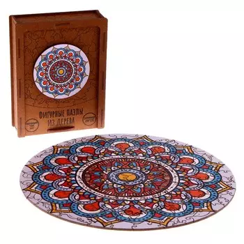 Фигурный пазл «Мандала», серия «Весёлые игрушки»