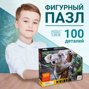Пазл фигурный «Милая коала», 100 деталей