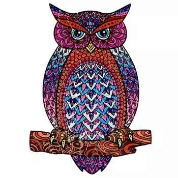 Фигурный пазл «Сова»