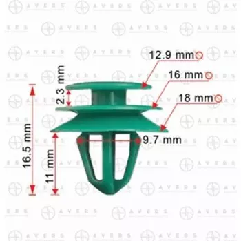 ФИКСАТОР ПАНЕЛИ ДВЕРИ Hyundai / KIA 82315-2W000