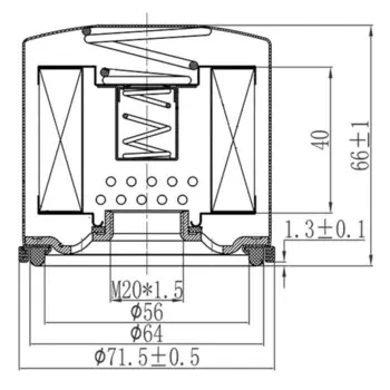 Фильтр масляный Totachi TC-1497