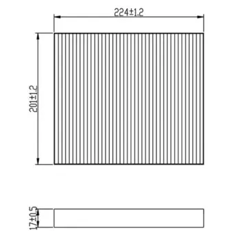 Фильтр салонный Totachi TCA-254