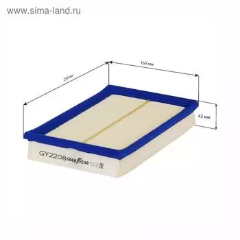 Фильтр воздушный Goodyear GY2208