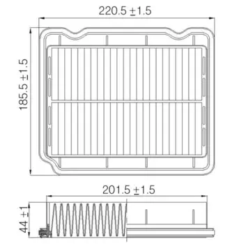 Фильтр воздушный Totachi TA-1270