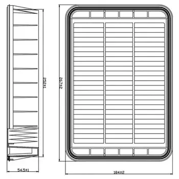Фильтр воздушный Totachi TA-1536