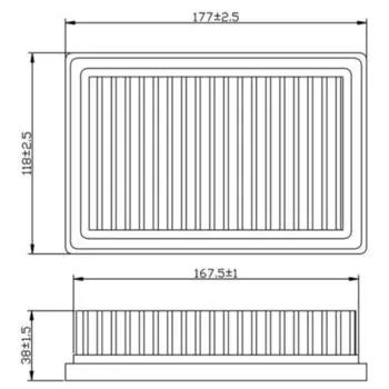 Фильтр воздушный Totachi TA-2843