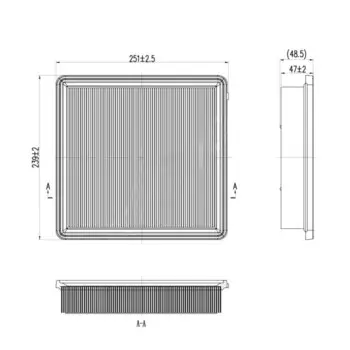 Фильтр воздушный Totachi TA-4109