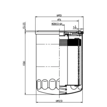 Фильтр воздушный Totachi TC-1062