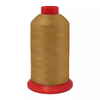 Филаментная нить 210D/3, 3000 м, 100% полиэстер (2231 золото)