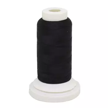 Филаментная нить 50D/3, 1000 м, 100% полиэстер (9020 чёрный)