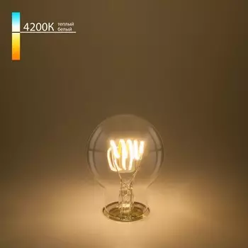 Филаментная светодиодная лампа Elektrostandard, Classic FD, 60х60х108 мм, 6Вт, E27, 480Лм, 4200К
