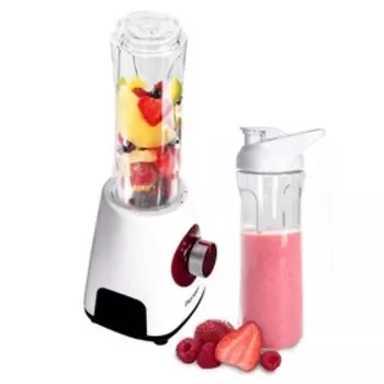 Фитнес-блендер Pioneer SB140, стационарный, 350 Вт, 600 мл, 2 скорости, бело-красный