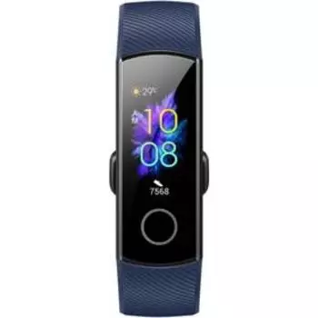 Фитнес-браслет Honor Band 5 (CRS-B39S), 0.95", Amoled, IP68, пульсометр, 100 мАч, синий