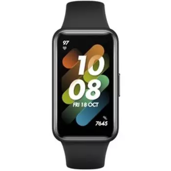 Фитнес-браслет Huawei Band 7, 1.47", пульсометр, уровень кислорода, уведомления, черный