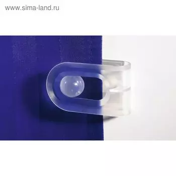 Фиксатор для занавески прозрачный (2 шт)