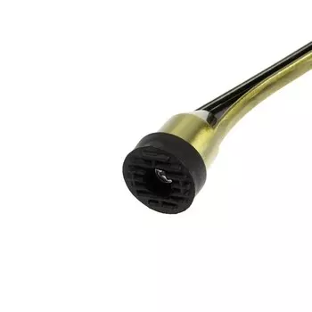 Фиксатор дверной LOCKLAND, "козья ножка", цвет бронза