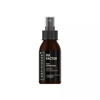 Фиксатор макияжа 2в1 Art-Visage FIX FACTOR, тон 02 нейтральный, 105 мл