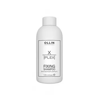 Фиксирующий шампунь для волос OLLIN X-PLEX, 100 мл