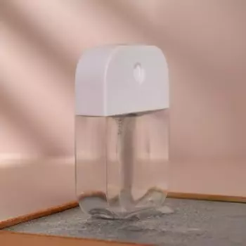 Флакон для парфюма, с распылителем, 38 мл, цвет белый/прозрачный