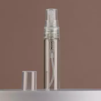 Флакон стеклянный для парфюма, с распылителем, 5 мл, прозрачный