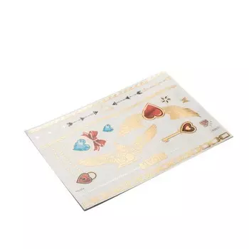 Flash-тату, большой лист, YH-004