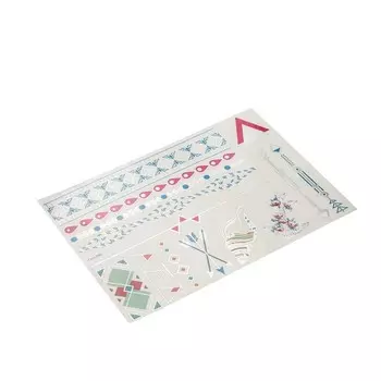 Flash-тату, большой лист, YH-096