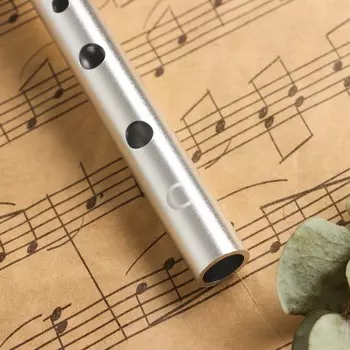 Флейта Music Life С, серебристая, 32,5 см