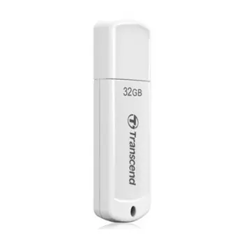 Флеш Диск Transcend 32GB Jetflash 370 TS32GJF370 USB2.0 белый