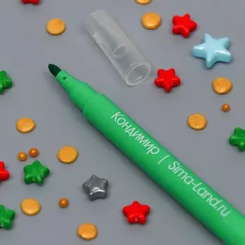 Фломастер пищевой Светло зеленый 1 шт