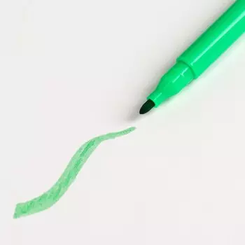 Фломастер пищевой «Светло-зелёный» для украшения десертов и пасхальных яиц, 1 шт